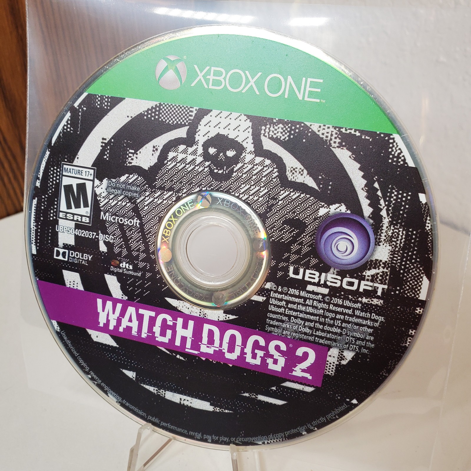 Watch Dogs 2 + Legion (Xbox One) Discs Only
