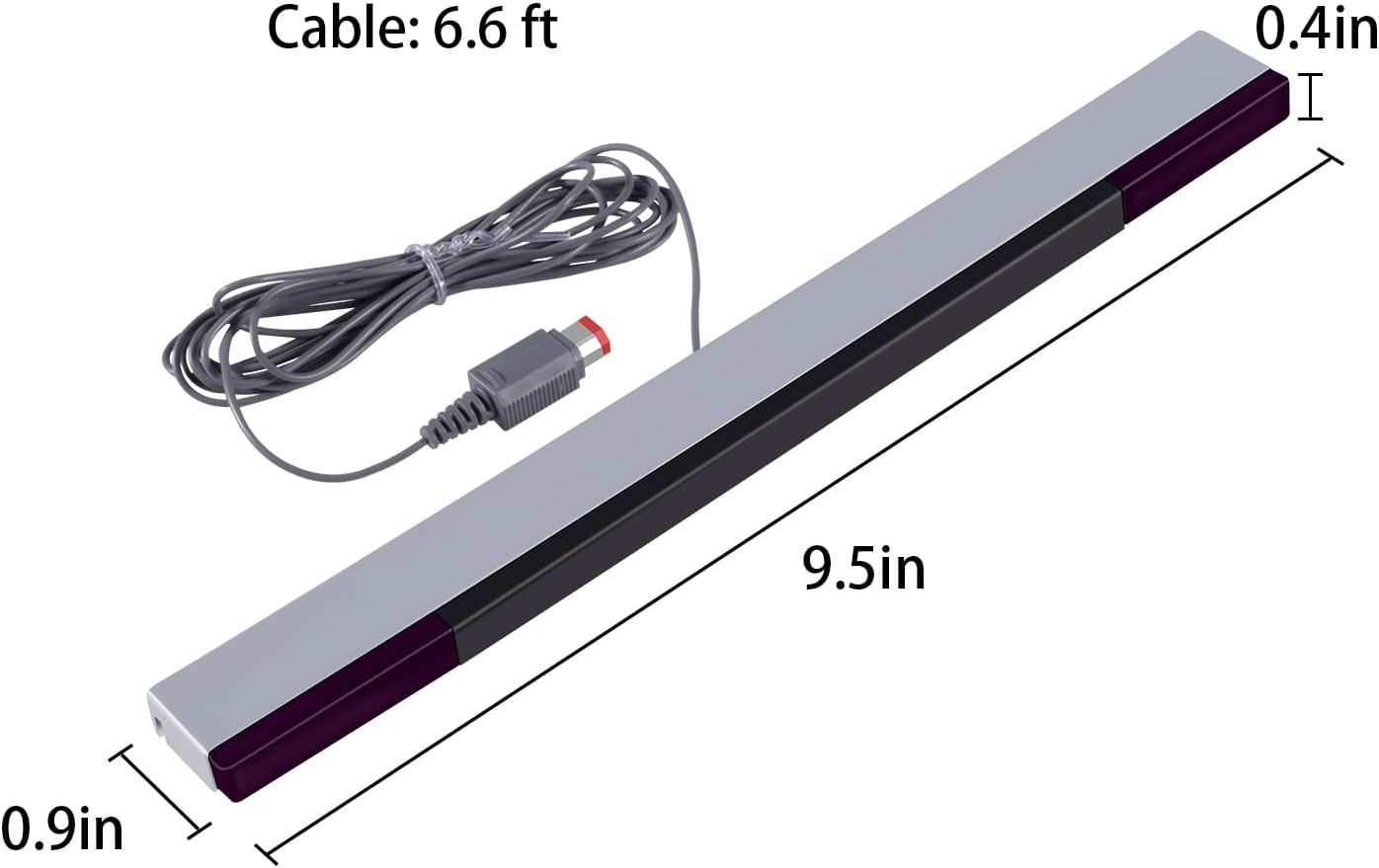 Wii Sensor Bar & HDMI Converter Adapter with HDMI Cable for Nintendo Wii