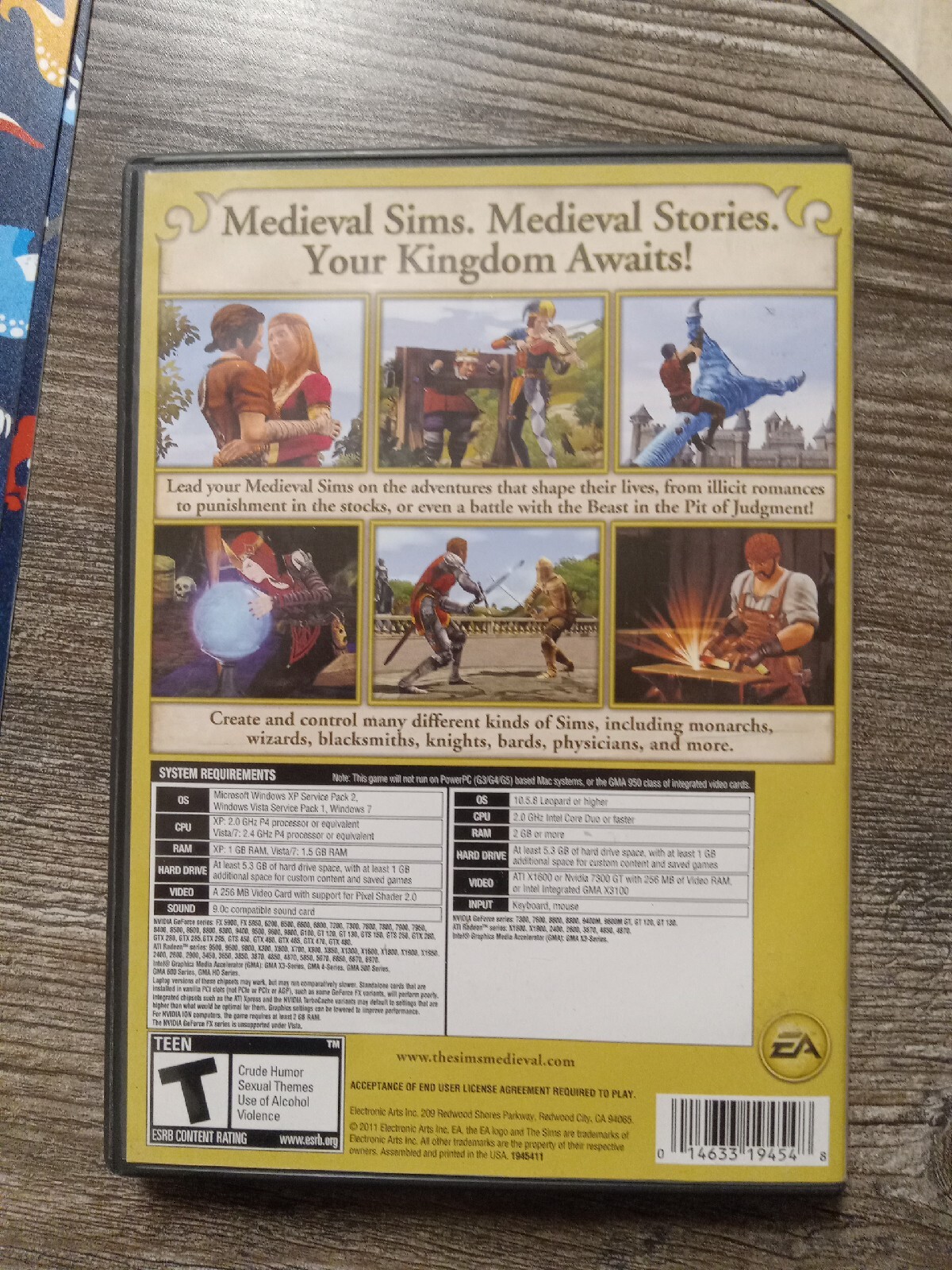 The Sims Medieval Limited Edition PC Game Complete 2011