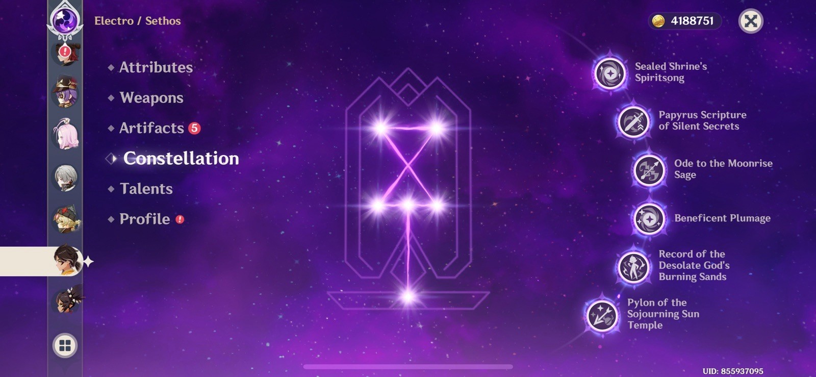 Gneshin impact/ Asia Server/ Ar60/MESSAGE BEFORE PRUCHASE PLEASE:)