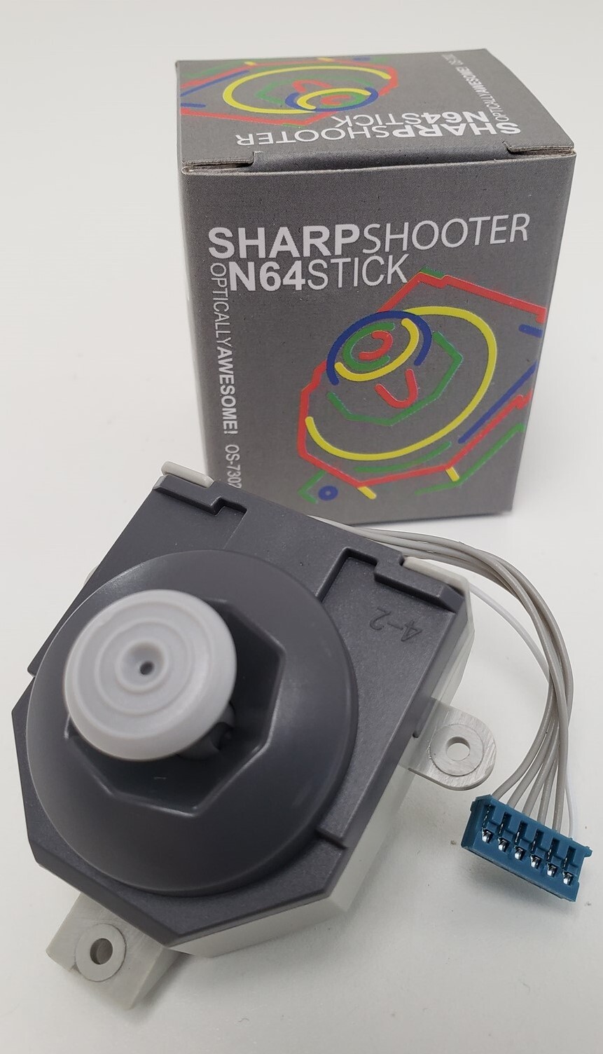 1-Replacement Nintendo 64/N64 (Old Skool Sharp Shooter) Controller Joystick