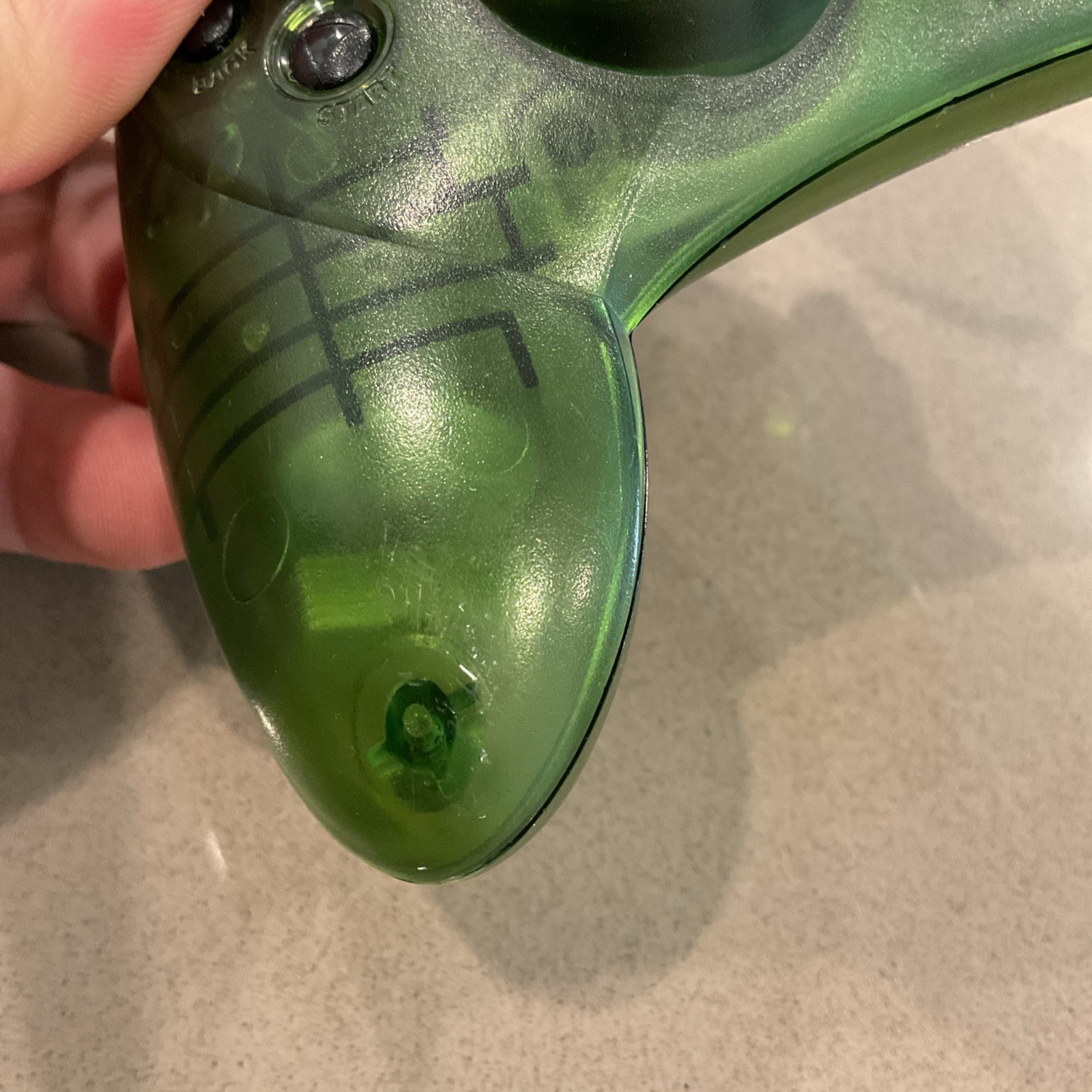 Original Xbox Limited Special Edition Halo LOGO Green OEM S Type Controller OEM