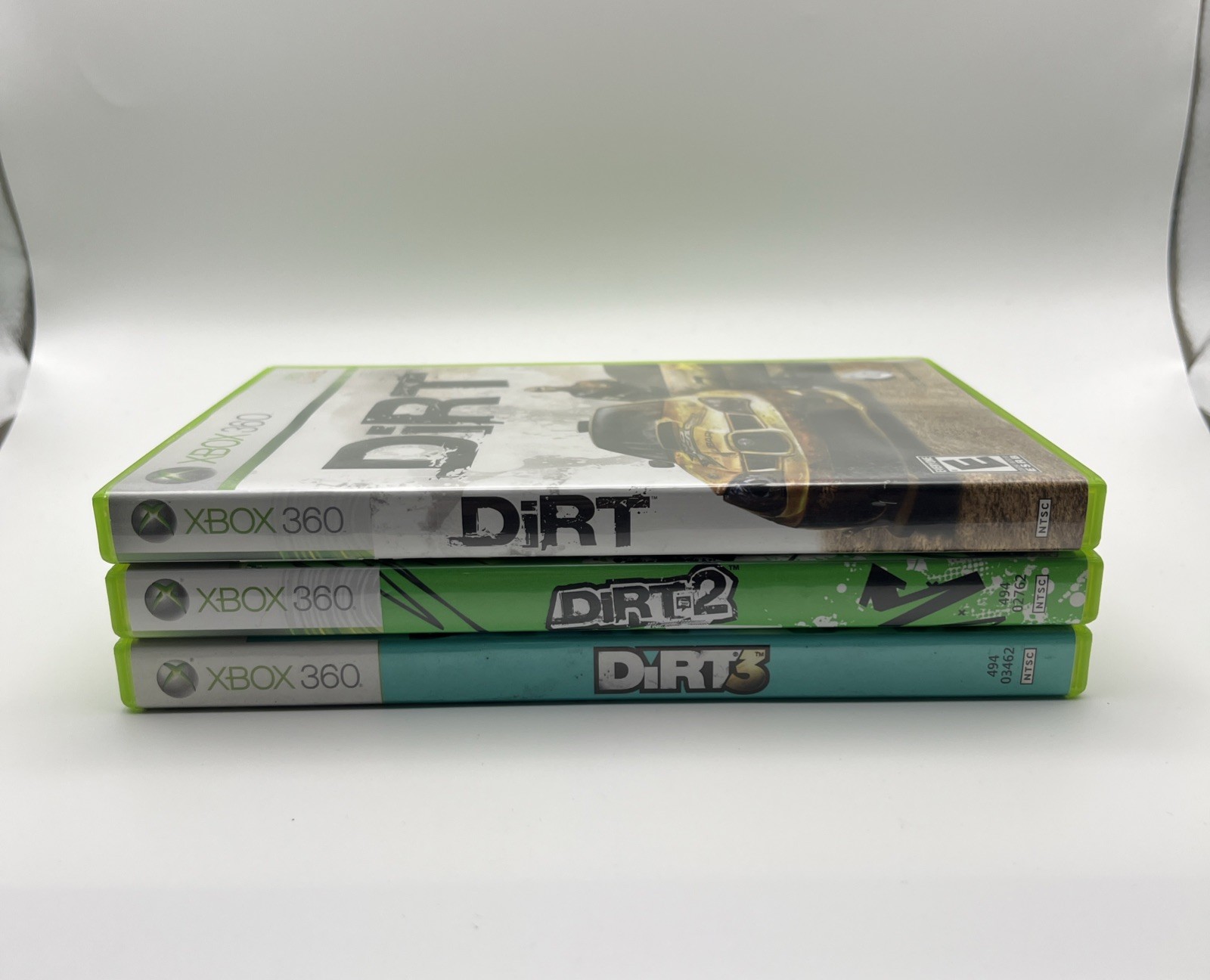 DiRT 1, 2, & 3 Lot for Xbox 360 (CIB, Tested)