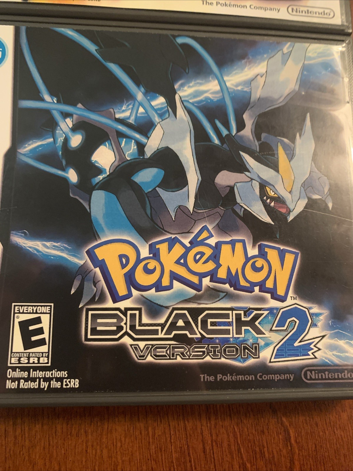 Pokemon White 2 + Black 2 Nintendo DS Replacement Cases Only NO GAMES – Bundle