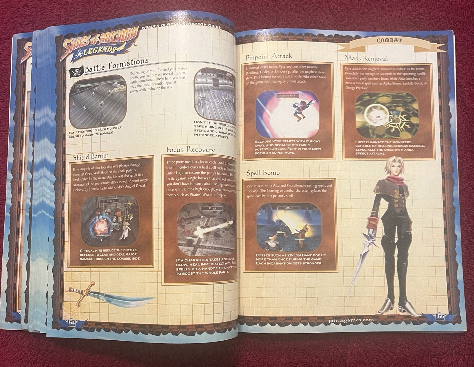 Skies of Arcadia Legends Official Strategy Guide (Prima) – GameCube – Very Good