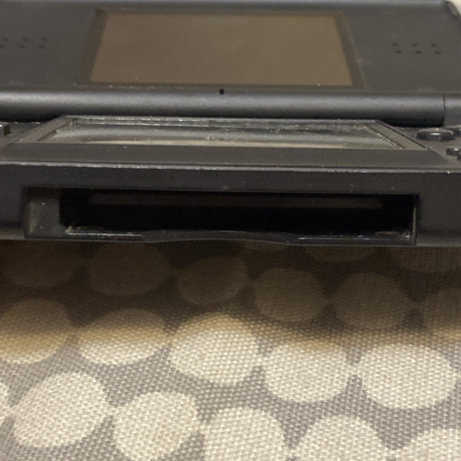 Nintendo DS Lite Blue/Black Handheld Console System With Game No Charger, Stylus