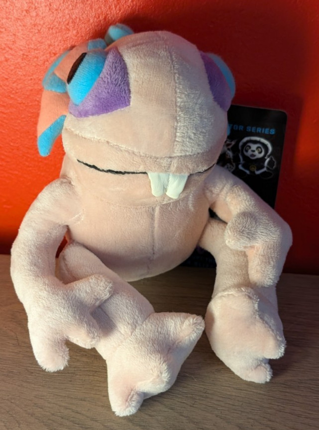 Blizzard 2015 Gurky Pink Purple Murloc Plush World of Warcraft 2015 8” No Bag