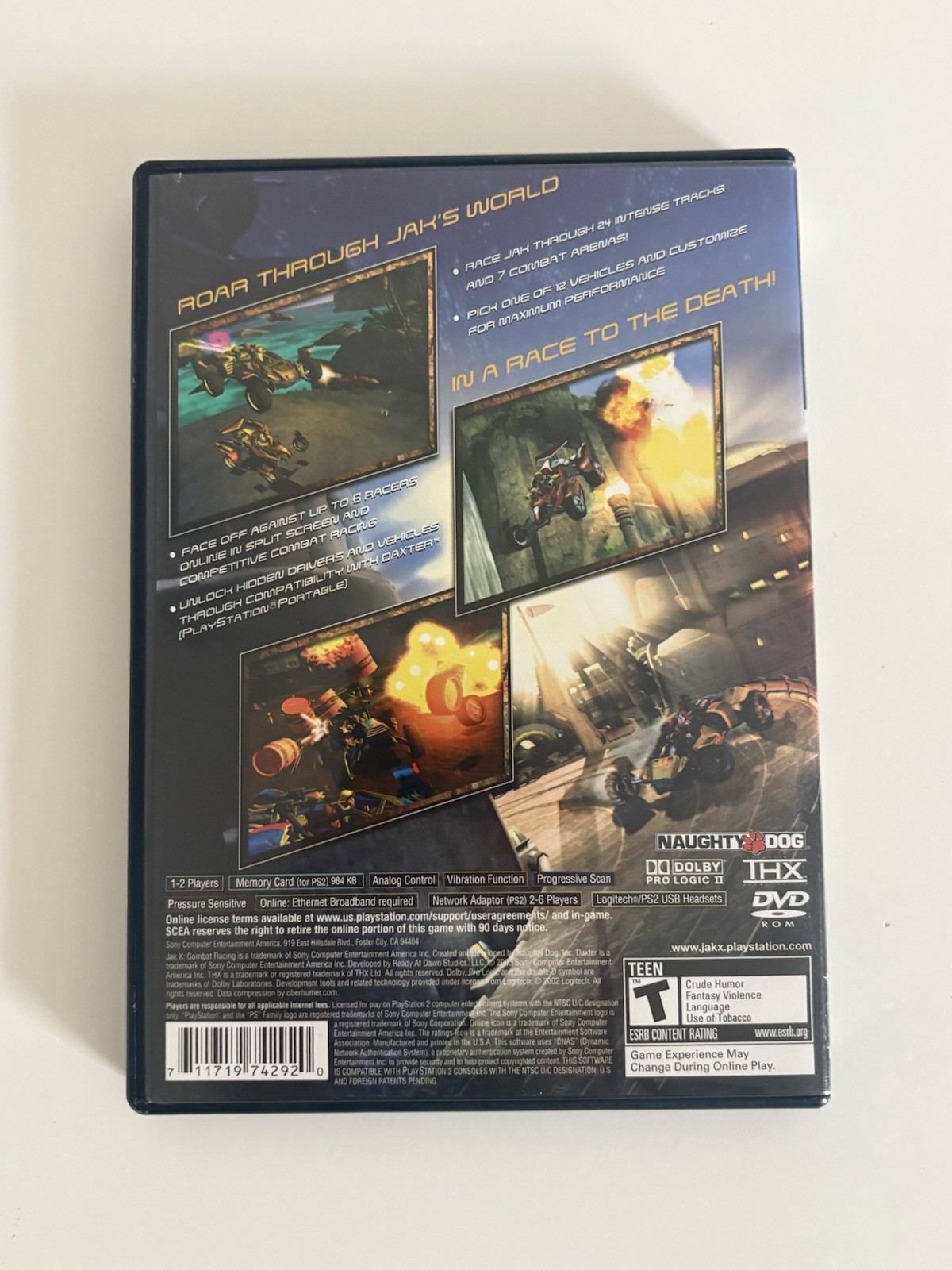 Jak X Combat Racing – Sony PlayStation 2 PS2 – Tested CIB Complete