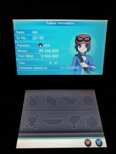 Pokemon X Nintendo 3ds | All 721 Pokemon + Max items