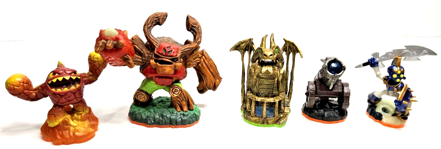 Skylanders Lot of 9 Activision 2012 Action Figure Toys