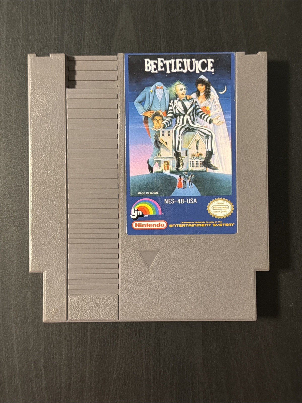 Beetlejuice NES (Nintendo Entertainment System, 1991) Cartridge Tested Working!