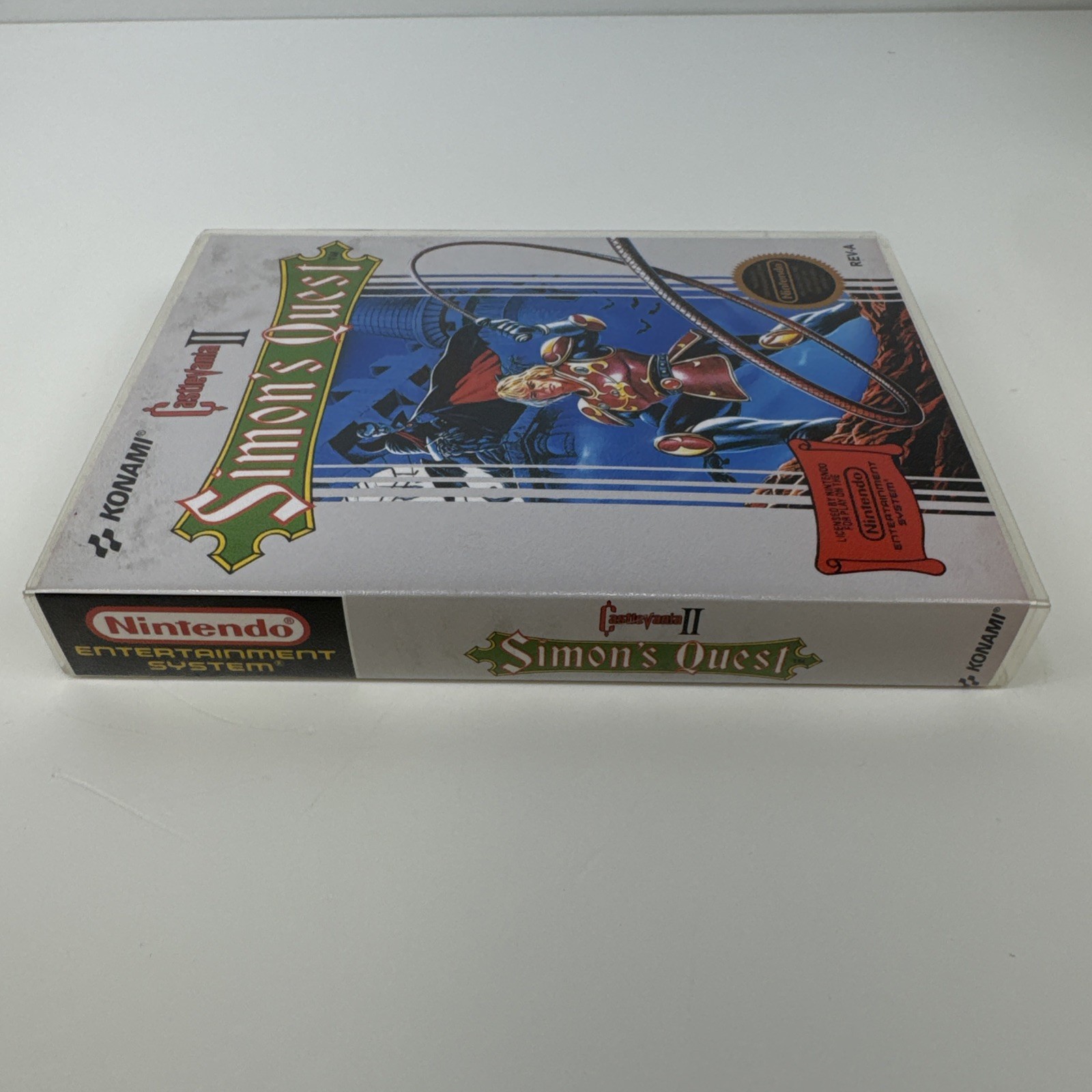 Protective Display Case for Nintendo NES Cartridges (Rental Case) Game/Manual S