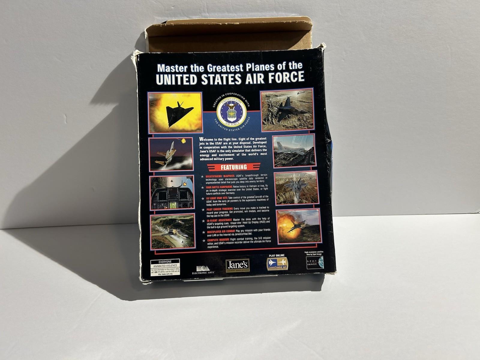 USAF: United States Air Force (PC, 1999) – Used – Unable To Test – For Parts