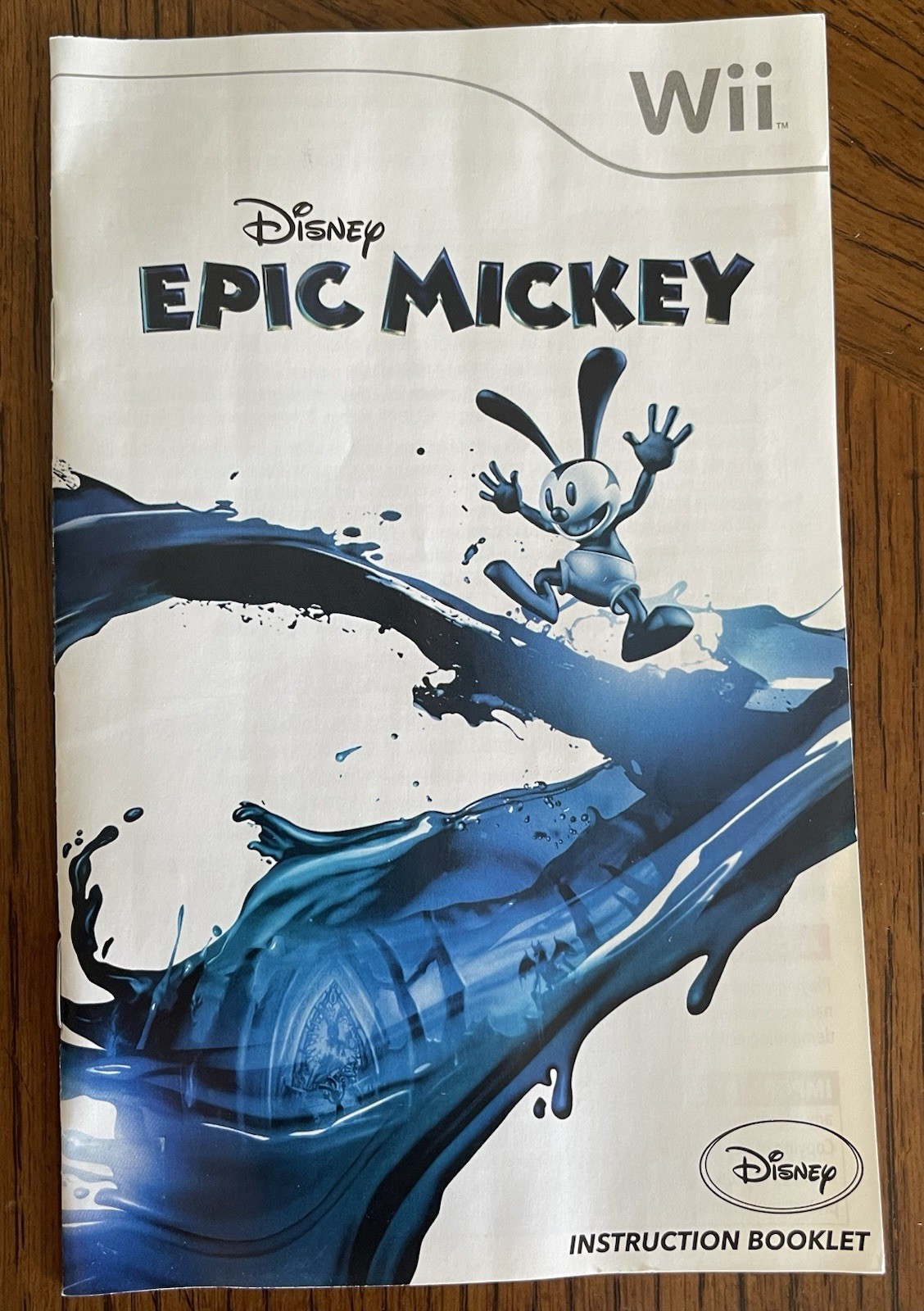 Wii Epic Mickey Collector’s Edition Open Box & Sealed Epic Mickey 2 Paint Brush