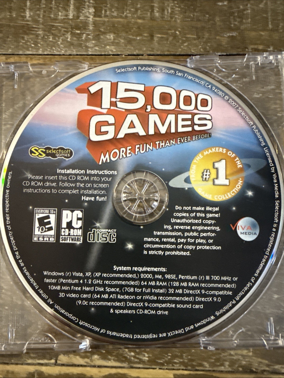 15,000 Games PC Game
