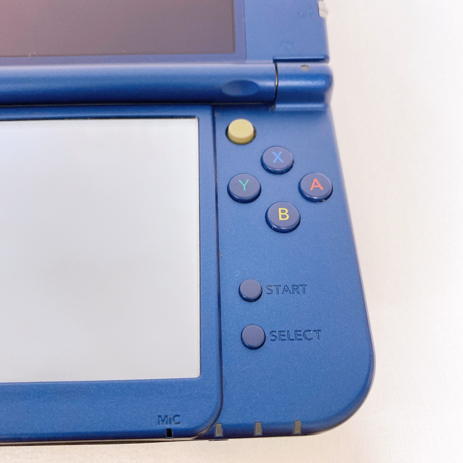 【Top IPS】New Nintendo 3DS LL XL Metallic Blue Console Stylus Japan Tested Rank A