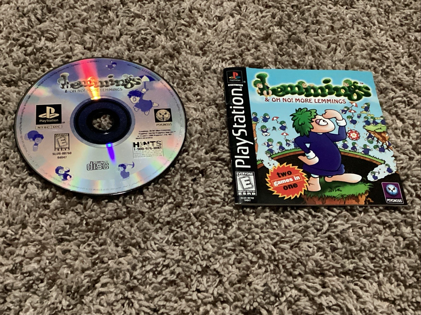 Lemmings & Oh No More Lemmings (Sony PlayStation 1, 1998)