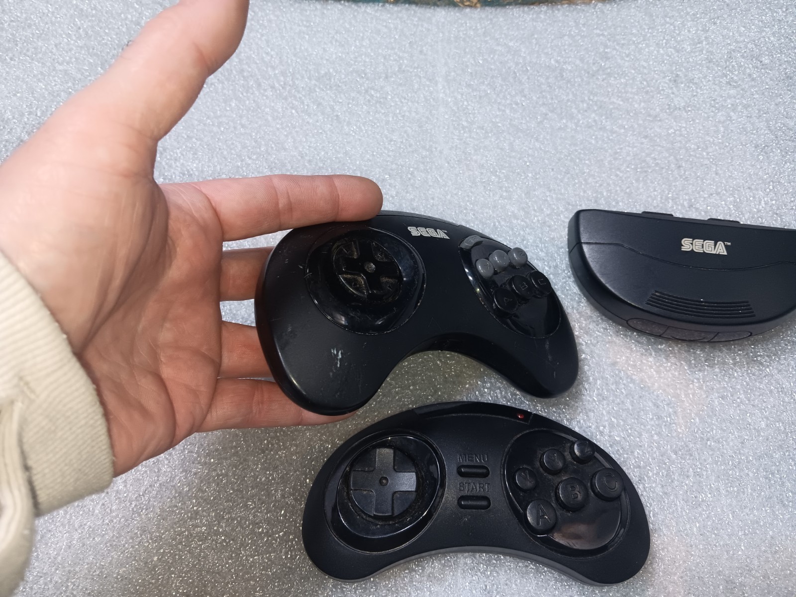 Sega Genesis EXACT-UNTEST Receiver MK-1648 w/MK-1629 & 1-OTHER-WEAR-RUST-PARTS