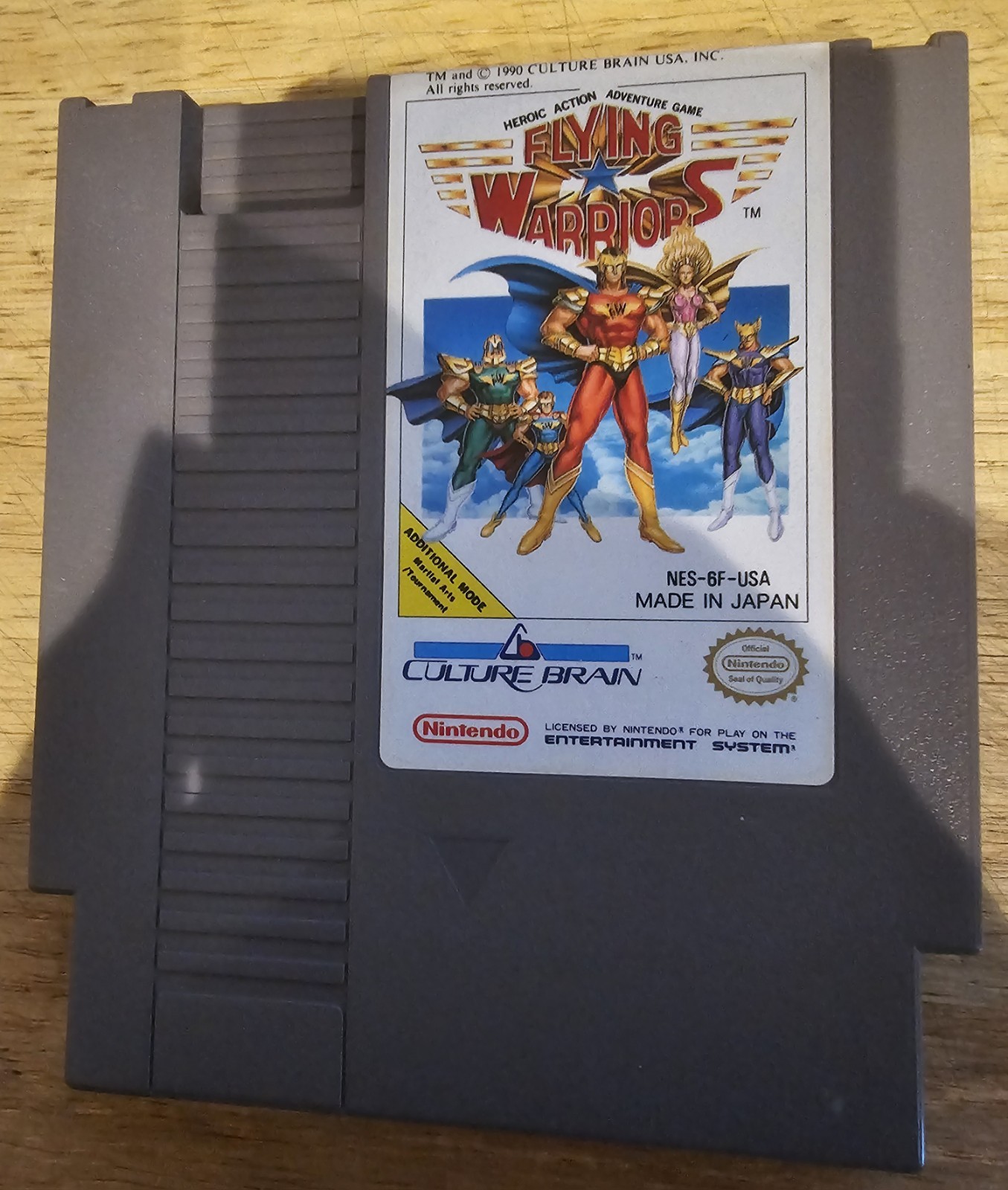Flying Warriors (Nintendo Entertainment System, 1991) CARTRIDGE ONLY