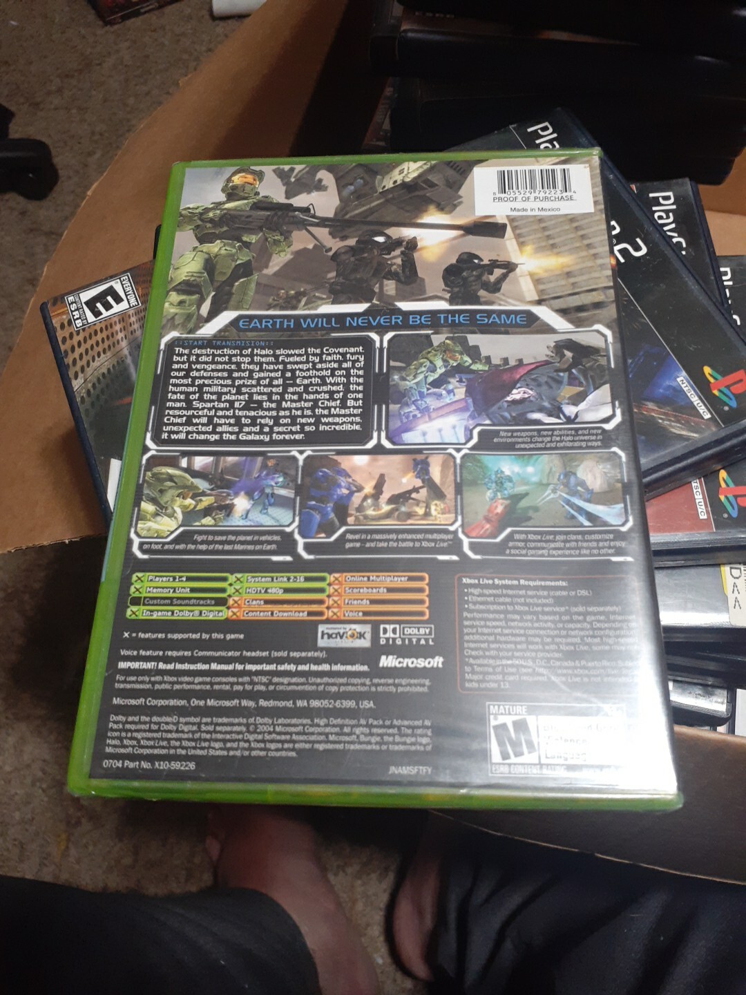 Halo 2 (Xbox, 2004) New