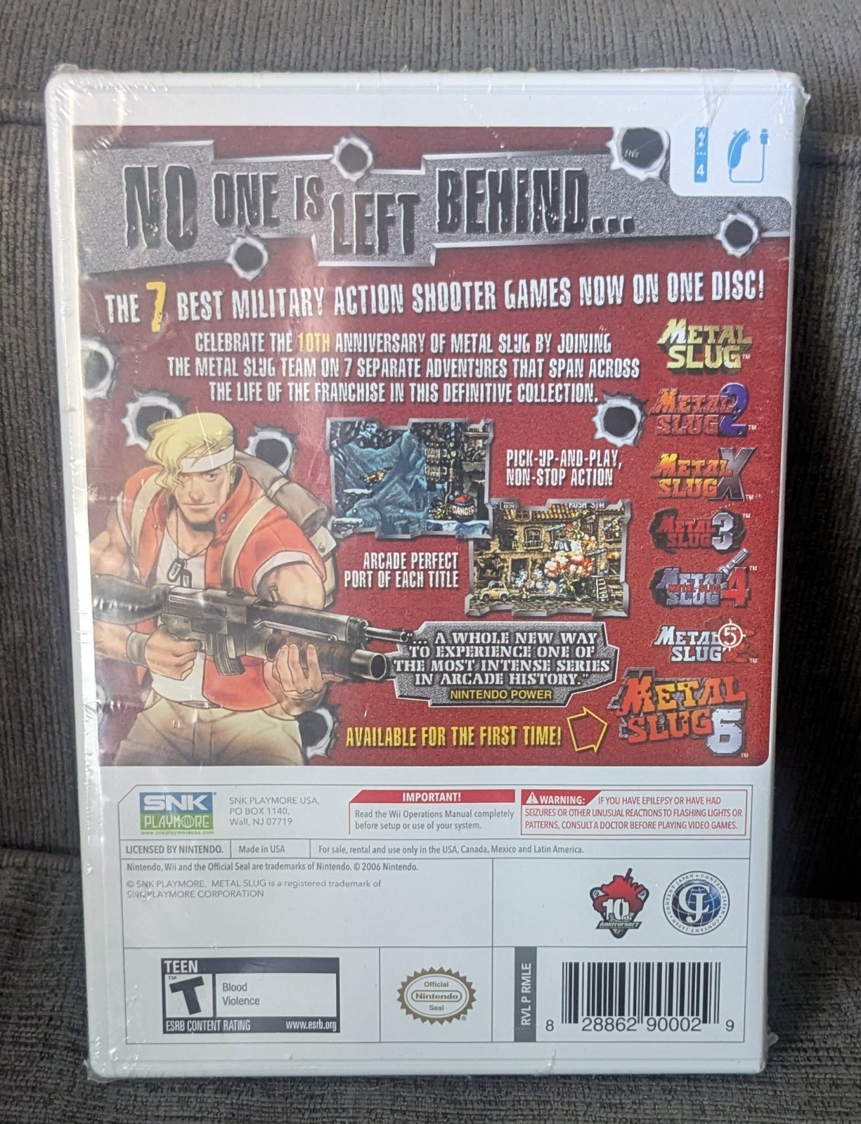 Metal Slug Anthology for Nintendo Wii – New