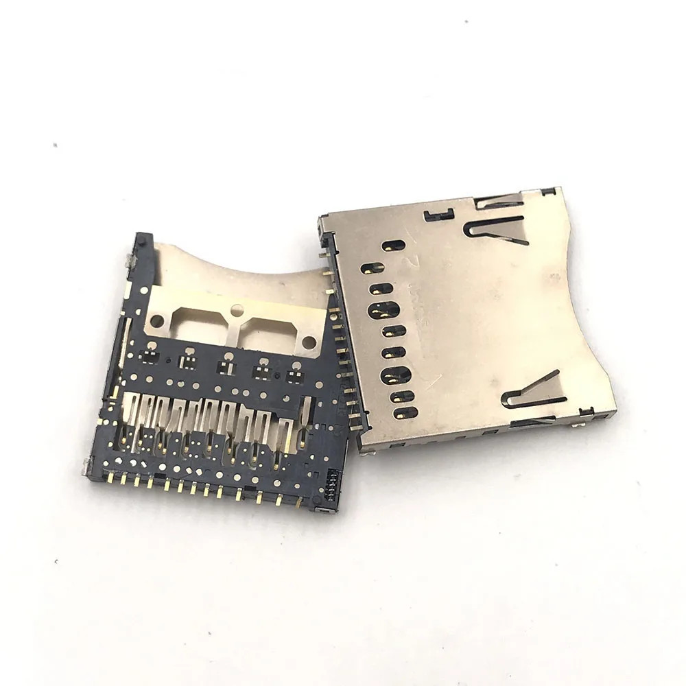 For 3DS SD Game Card Reader Slot Tray Socket Board Connector For 2DS 3DS Console