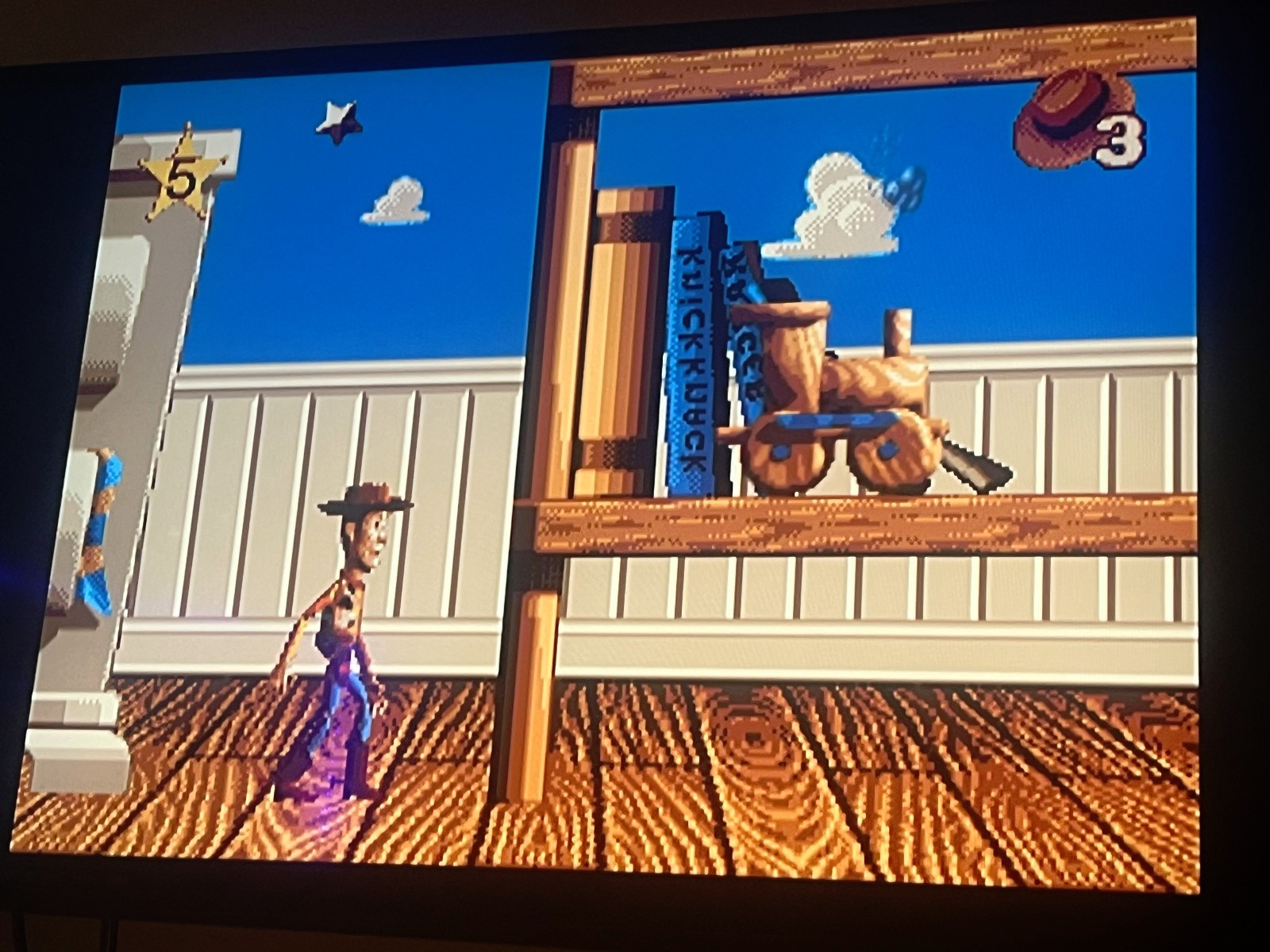 Disney’s Toy Story (Sega Genesis, 1995) — TOY STORY for GENESIS