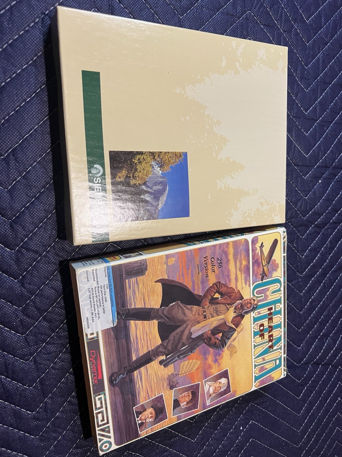Heart of China Big Box MS-DOS 5.25” 256 Color COMPLETE Sierra Dynamix 1991 CIB