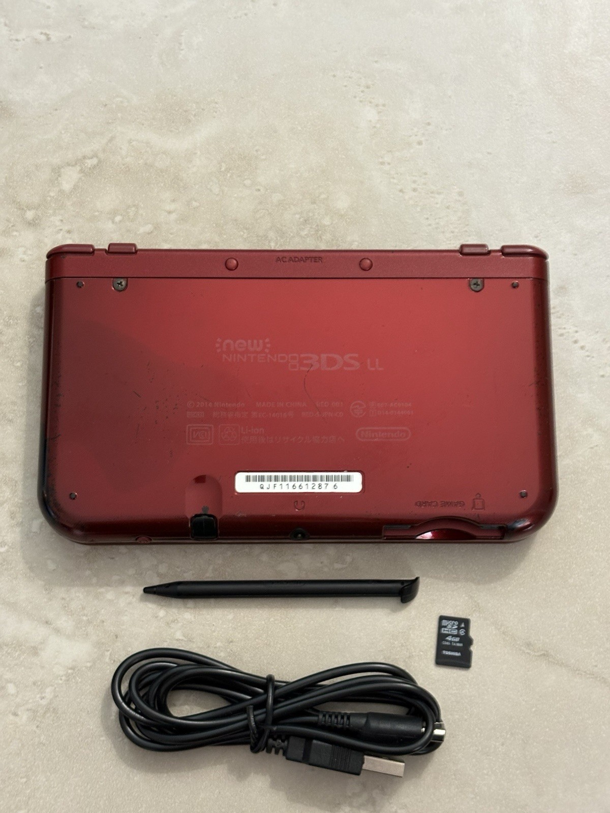New Nintendo 3DS LL XL Metallic Red Region Free USA Seller Dual IPS