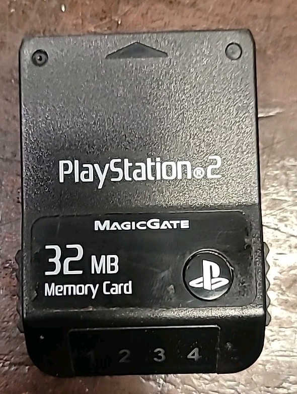 Sony Playstation 2 MagicGate 32MB Katana Memory Card PS2 OEM RARE