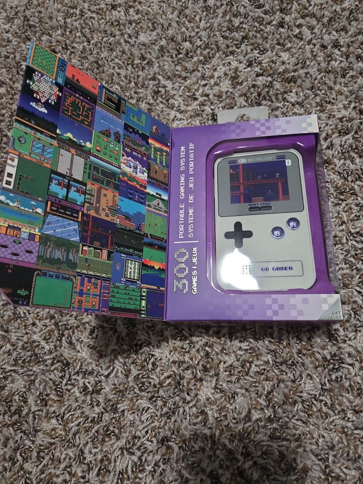 My Arcade Go Gamer Classic Handheld Game Player 300 Retro Color Games