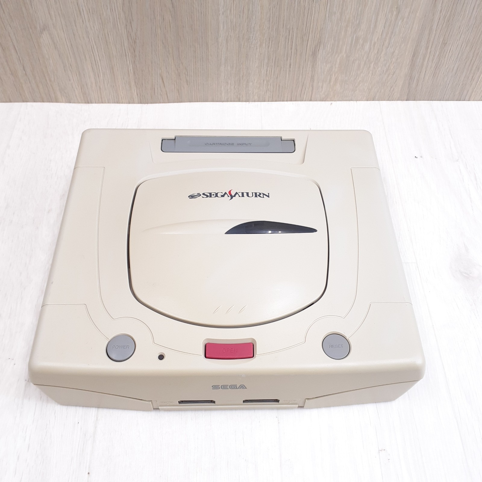 Sega Saturn Japanese White Console Bundle with 8 Games & Memory Tested HST-3220