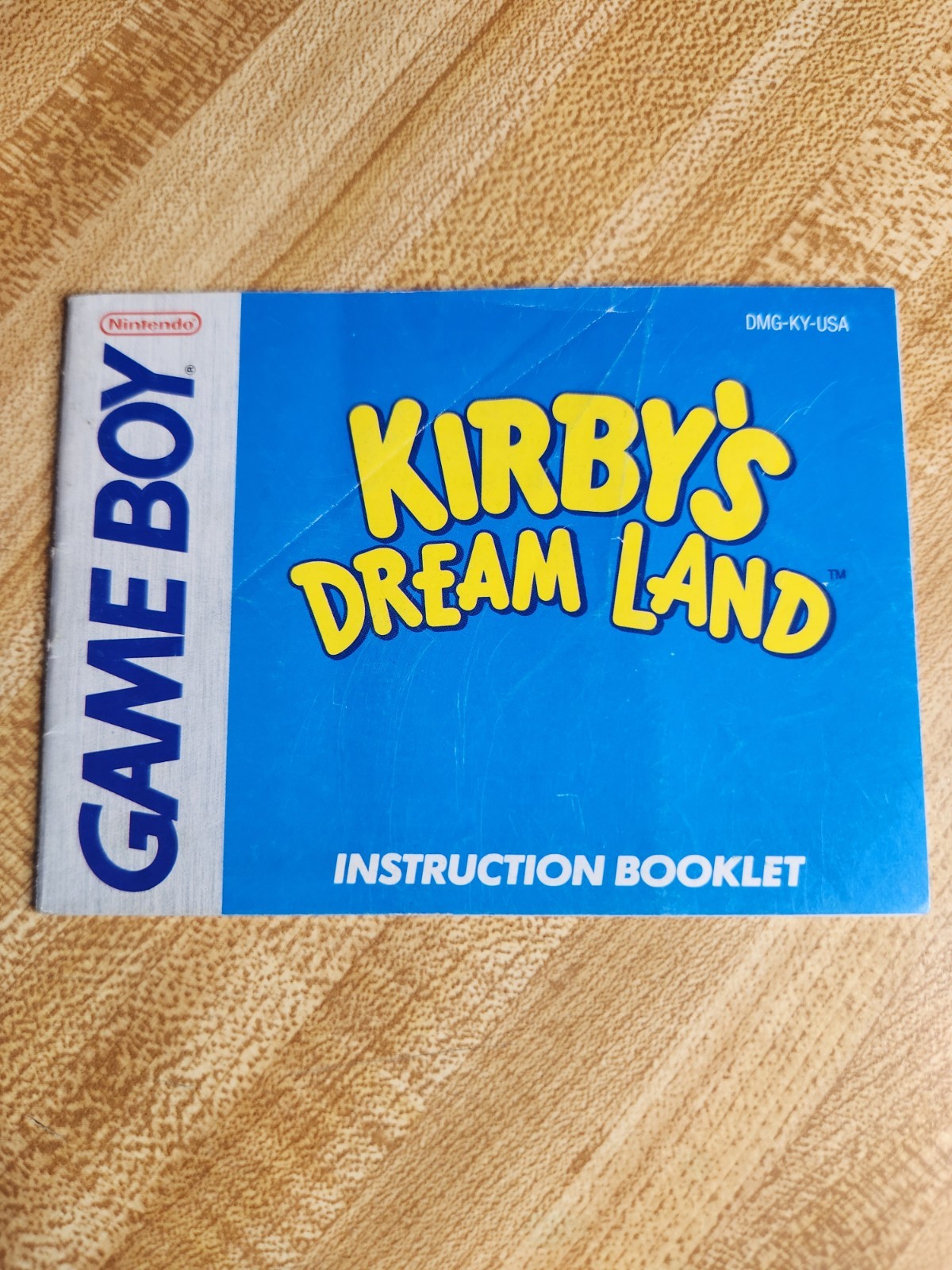 Kirby’s Dream Land Manual Only Nintendo Game Boy DMG-KY-USA