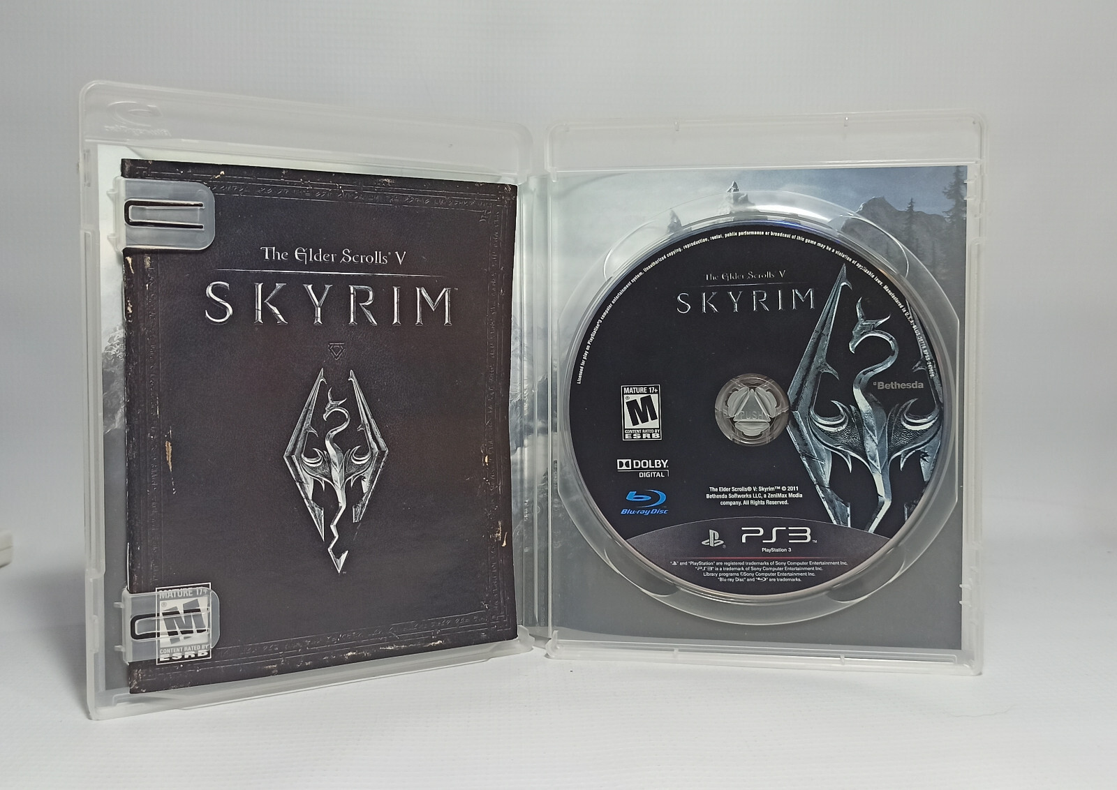 SONY PLAYSTATION 3 PS3 NTSC USA THE ELDER SCROLL V SKYRIM VIDEO GAME TESTED