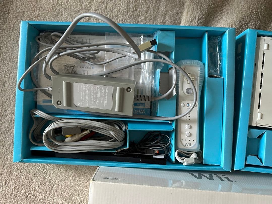 Nintendo Wii Console White Box Set Japan ver. NTSC-J w/ Remote Tested Working JP