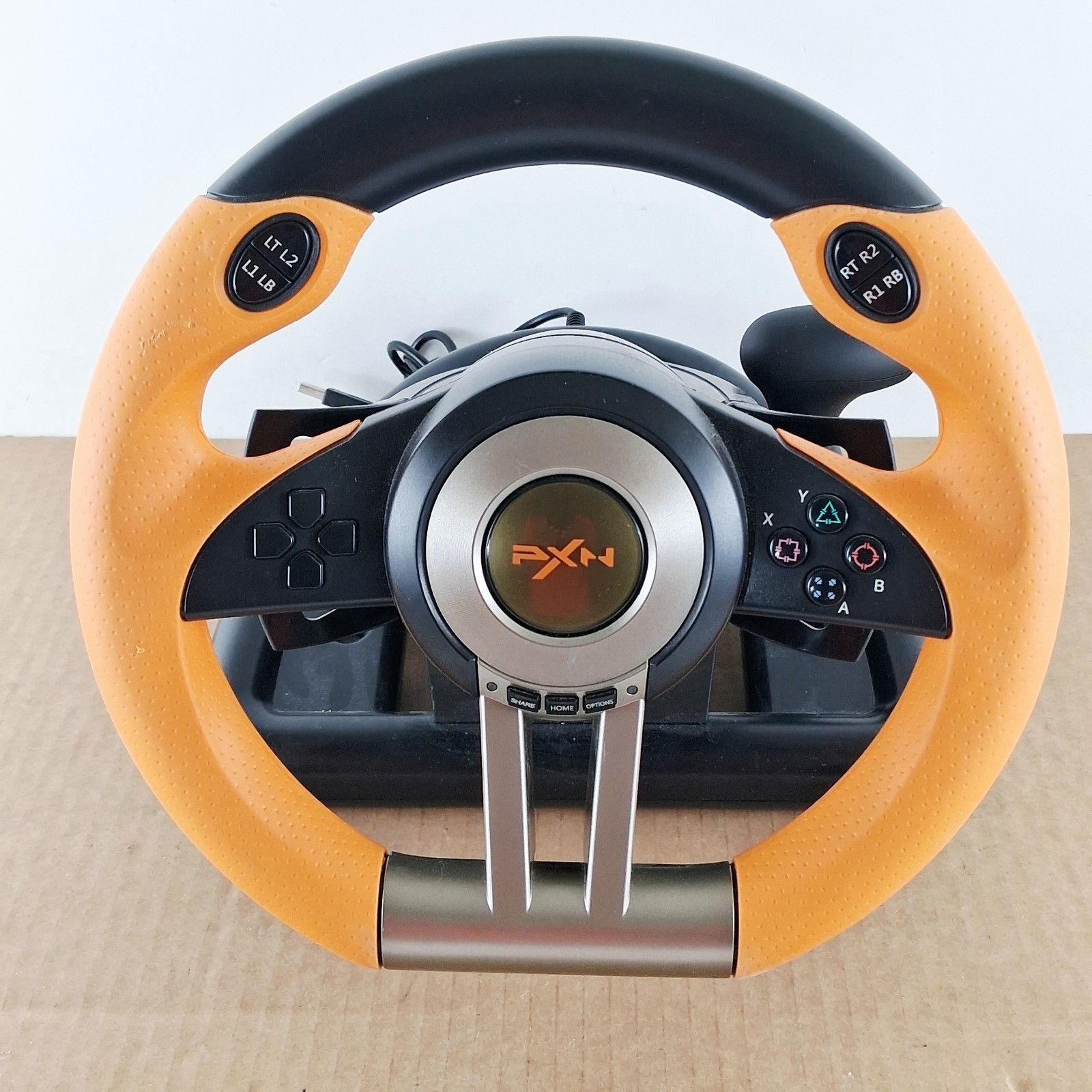 PXN V3II Pro Racing Car Gaming Only Steering Wheel No Pedals Included.