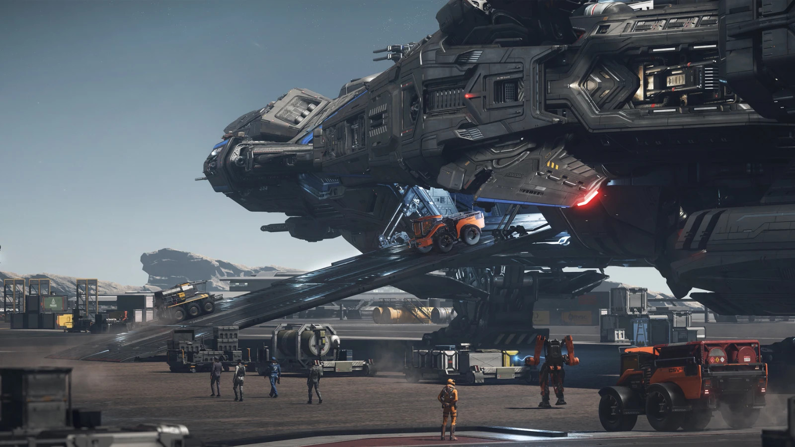 STAR CITIZEN – RSI POLARIS + BLACK MAGIC PAINT – LTI – CCU’d – SALE