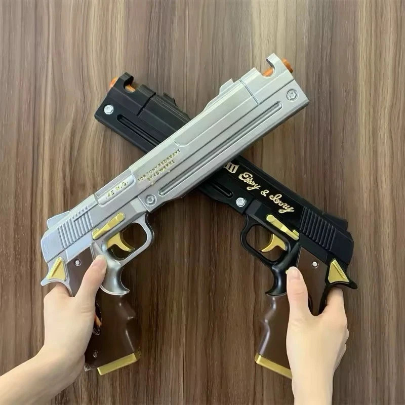 DMC Dante Ebony & Ivory Revolver Set – High-Quality Prop Guns – Devil May Cry