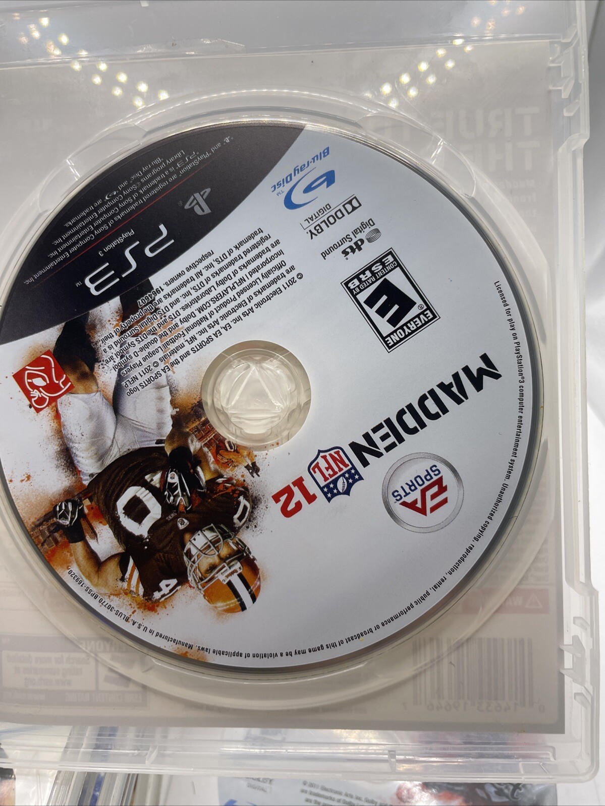 PS3 Lot Of 6- Madden 12,25/NCAA Football 10,12/Brazil Soccer 2014 & Sports Champ