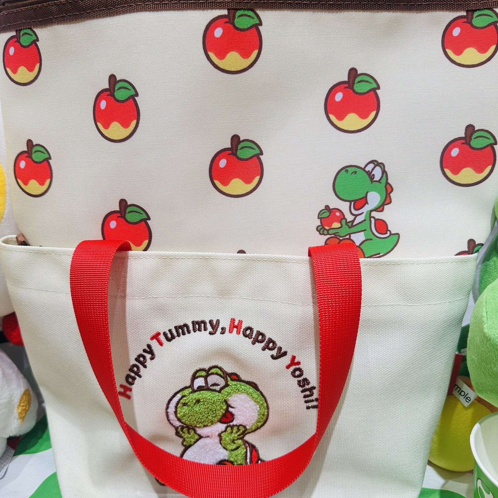 Yoshi Insulated Tote Bag & Cooling Gel Pack Set Super Mario Nintendo Japan 2026