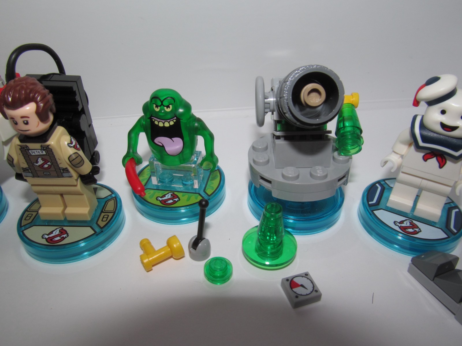 Lego Dimensions Ghostbusters Level Pack #71228 + Stay Puft #71233 Silmer #71241