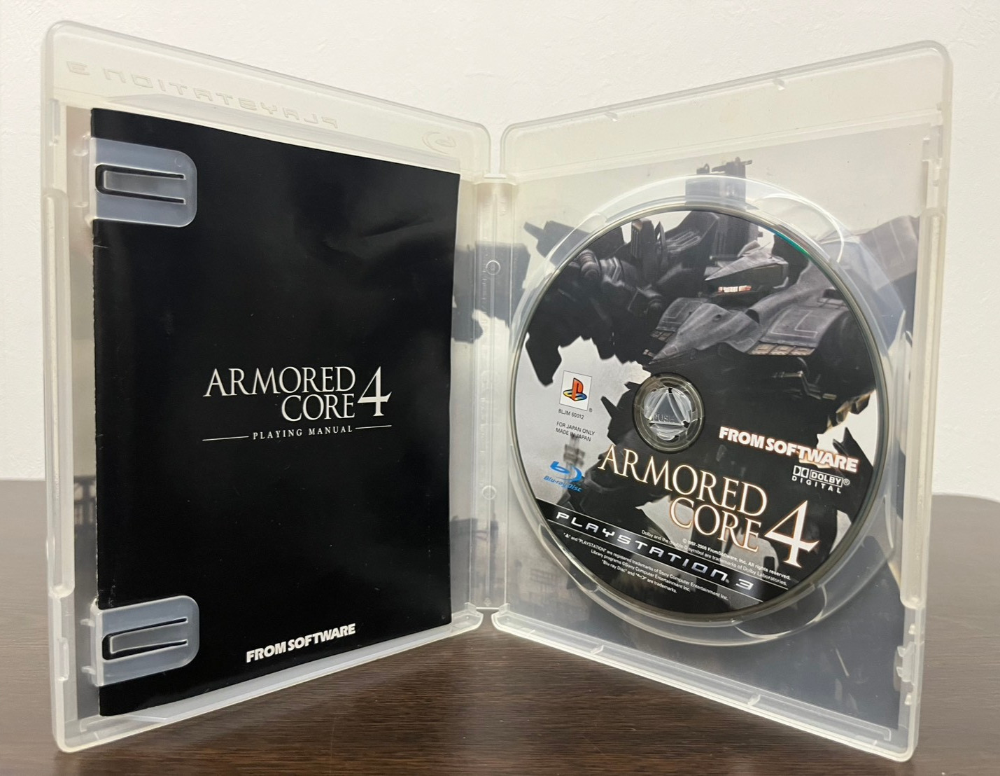 Armored Core 4 & For Answer & V & Verdict Day set lot Sony PS3 Japan Tested