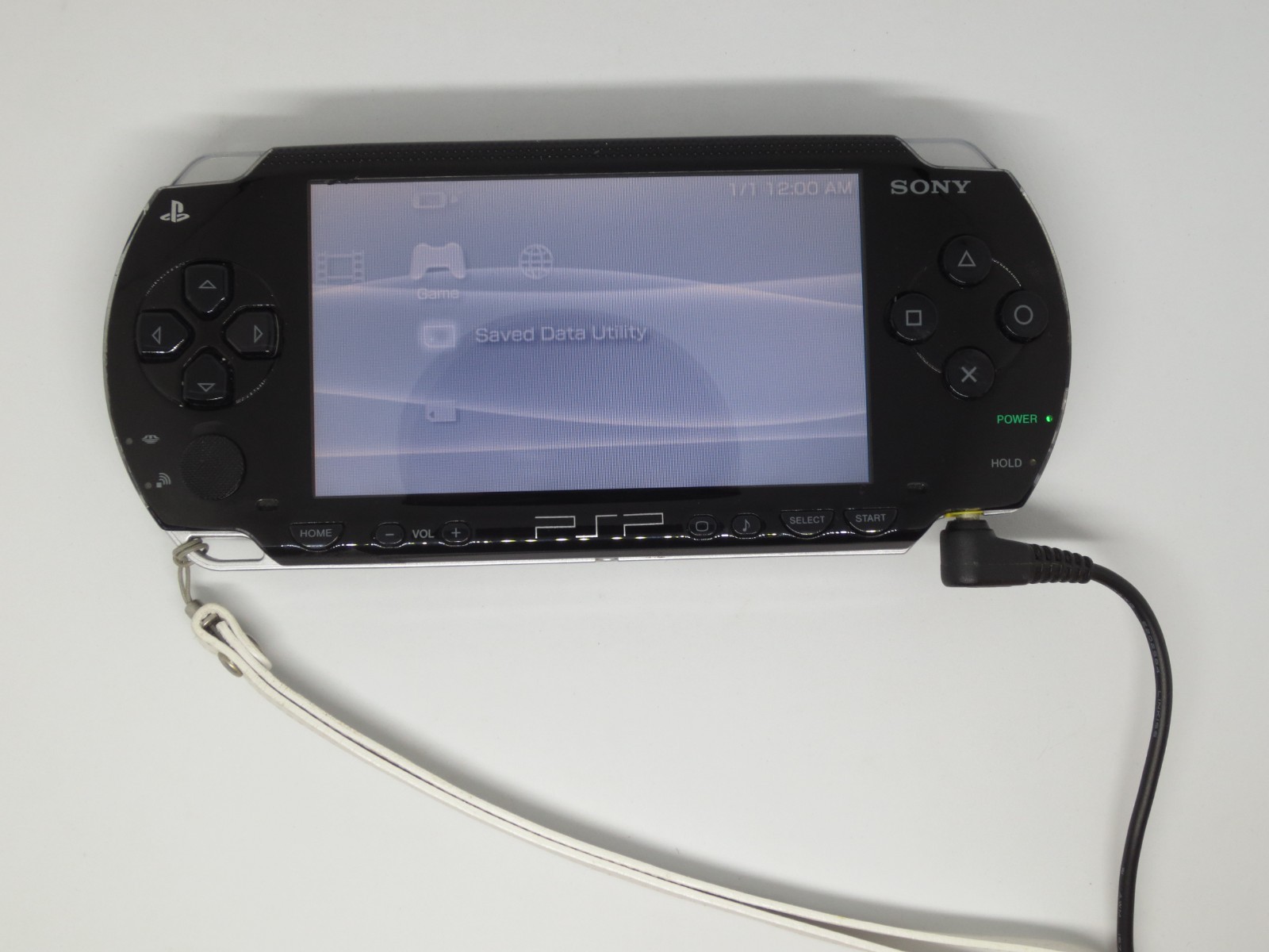 Sony PSP-1001 Handheld Console Black – Tested – No Charger / Battery