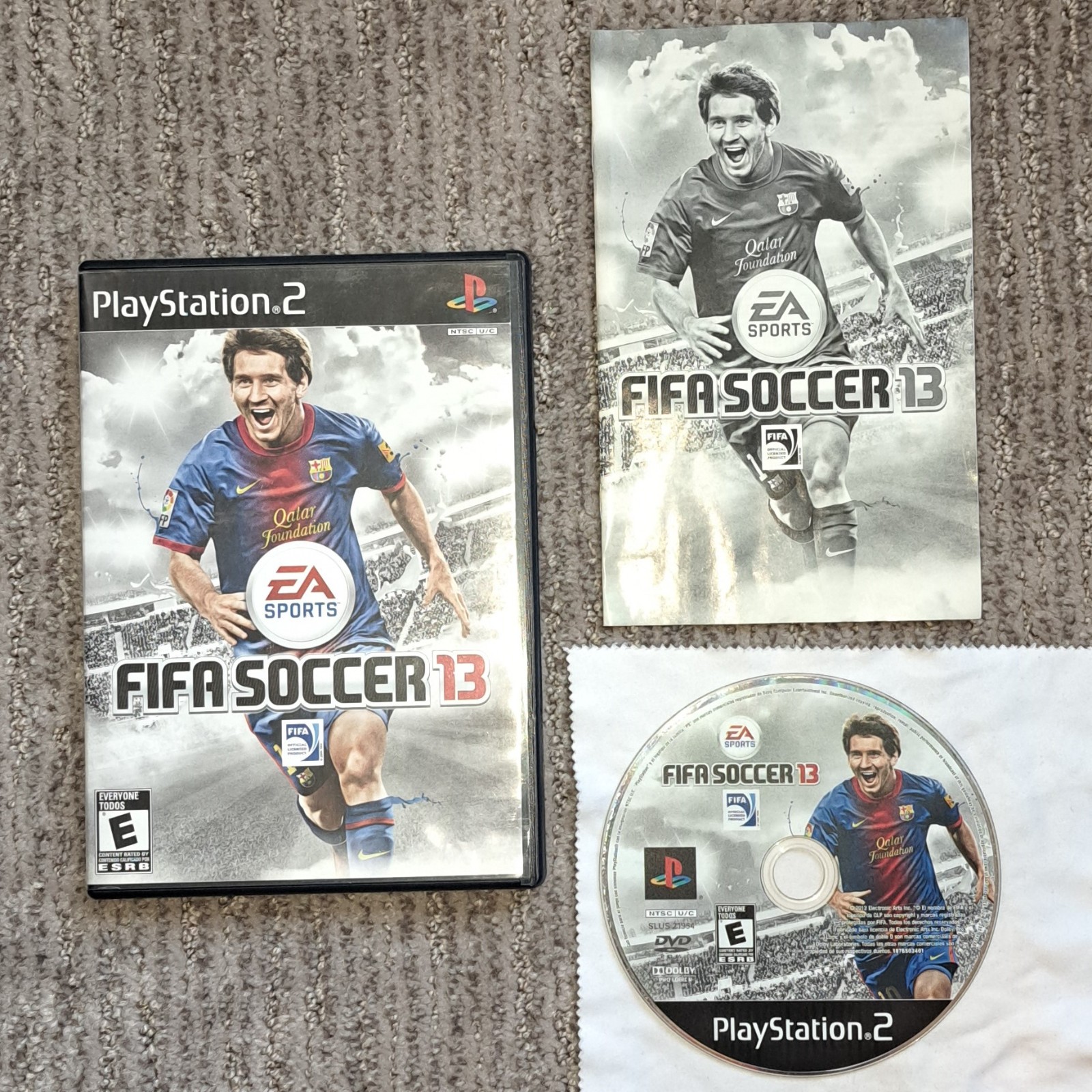 ⚽*RARE* FIFA Soccer 13 2013 Sony PlayStation 2 PS2 *Complete w/ Manual* NTSC US