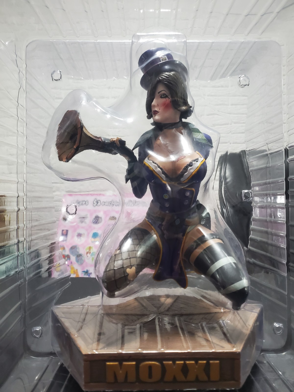 Borderlands 2 Mad Moxxi 1/4 Scale Statue Figure Chronicle Original Box 4 Limited