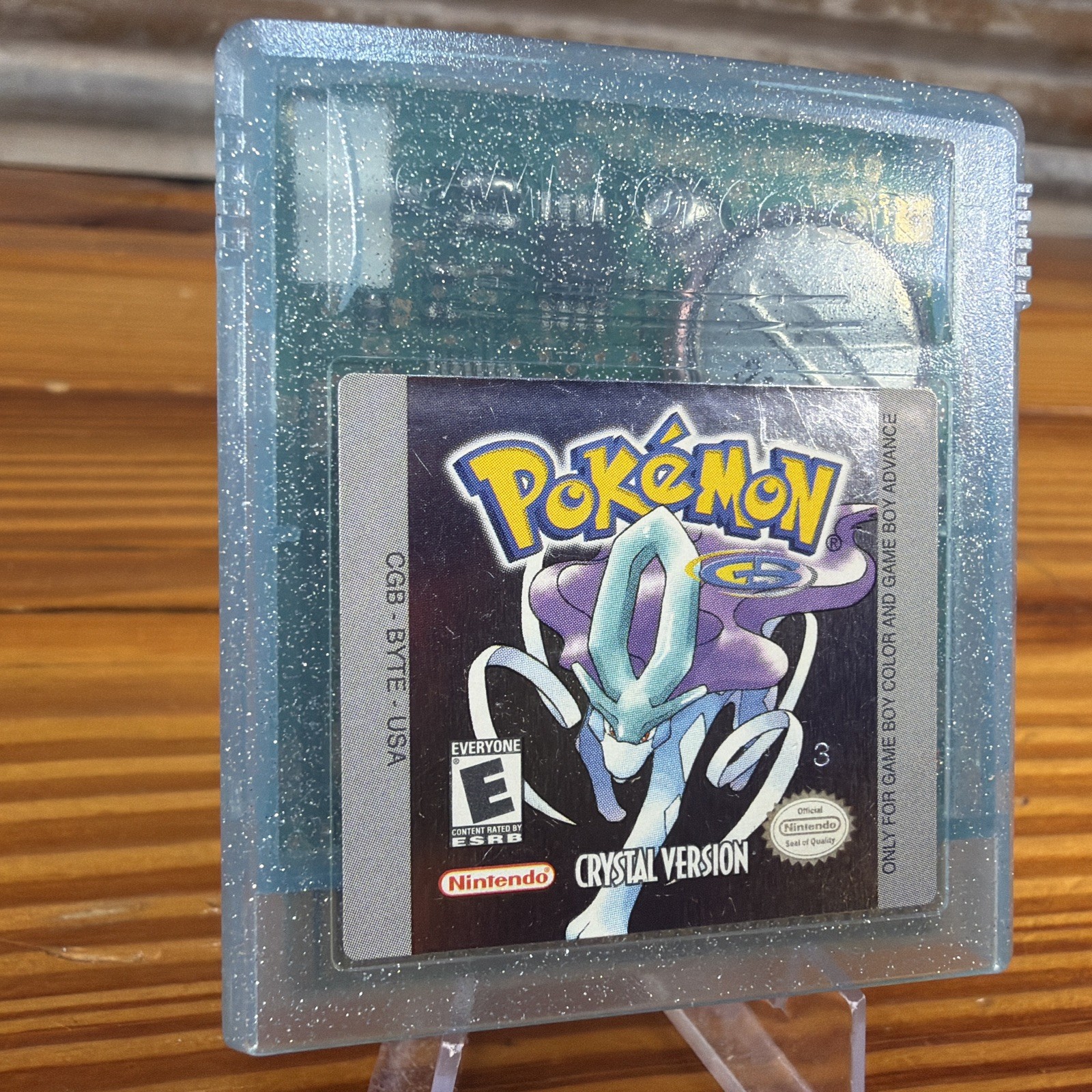 Pokemon: Crystal Version for Nintendo GameBoy Color Authentic 2001-Tested Works!