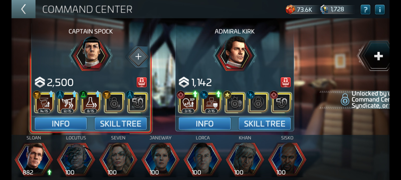Star Trek Fleet Command stfc 85m pwr 50ops IOS/andrd US server