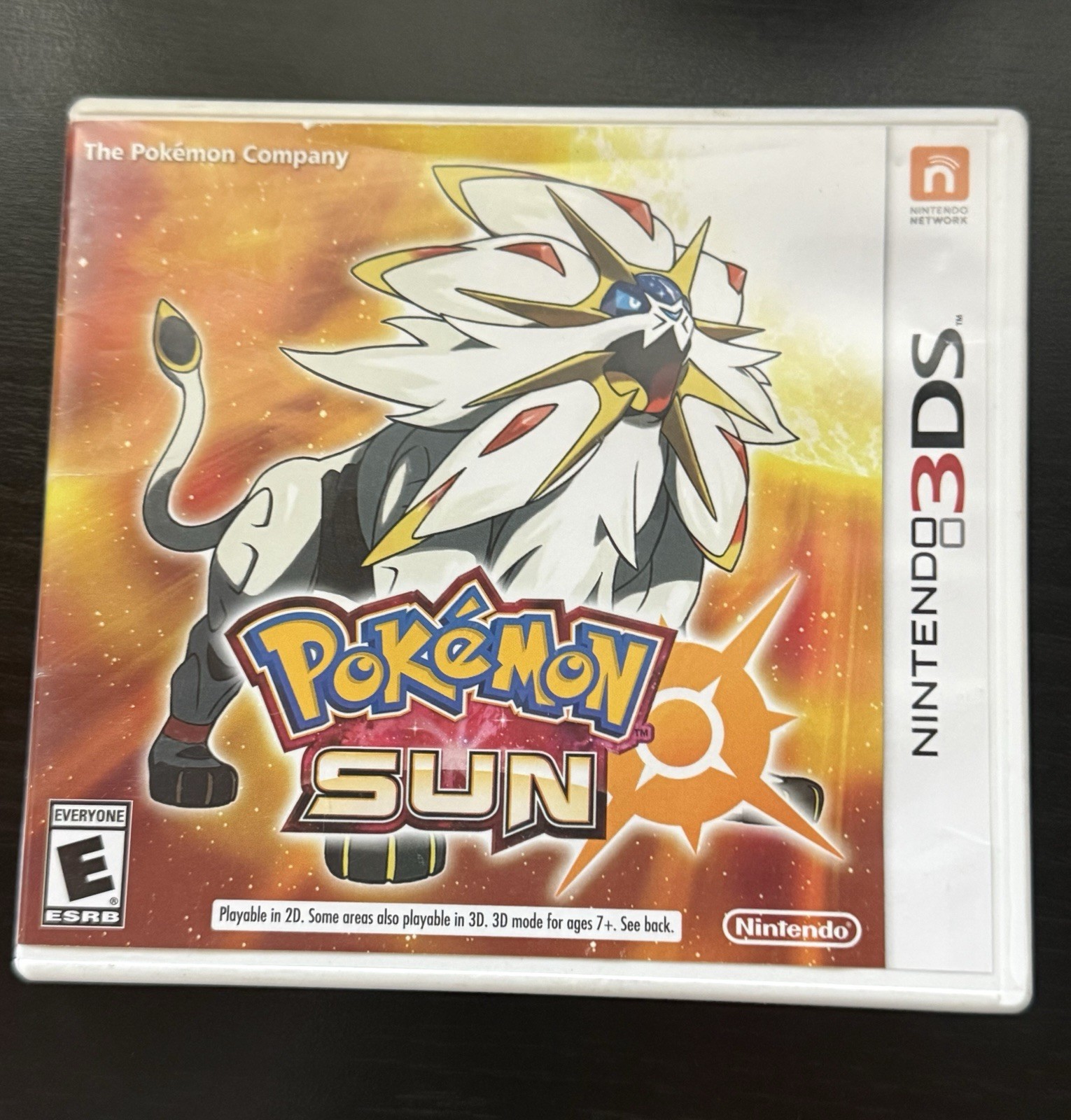 Nintendo Pokémon Ultra Sun Nintendo 3DS Game w/ Case & Manual Complete