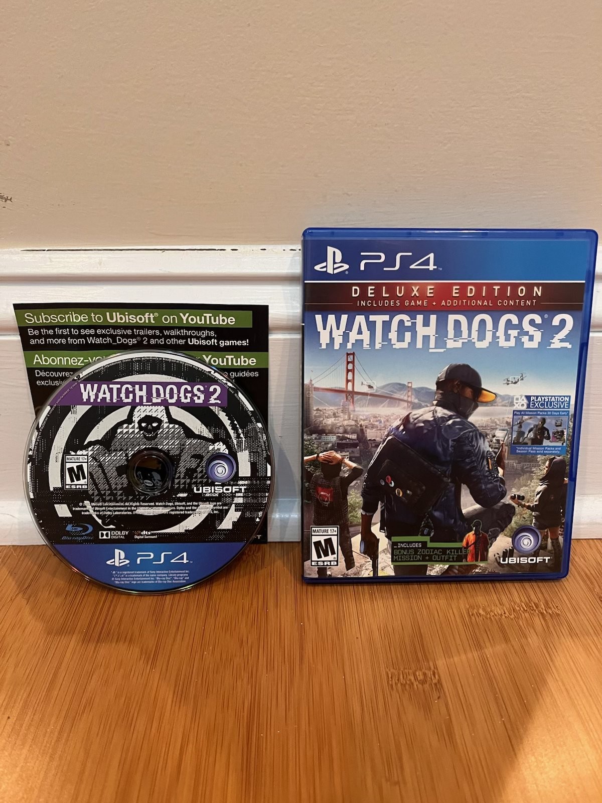 Watch Dogs 2 – Deluxe Edition – Case & Disc – Great Condition – Fully Tested