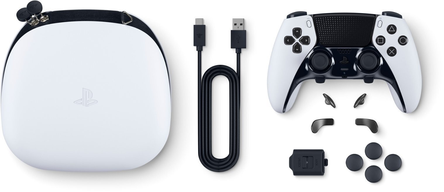 Sony PlayStation 5 DualSense Edge Wireless Controller – White – Factory Sealed